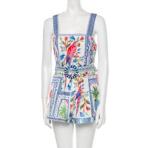 FARM Rio Multicolor Tropical Tiles Romper